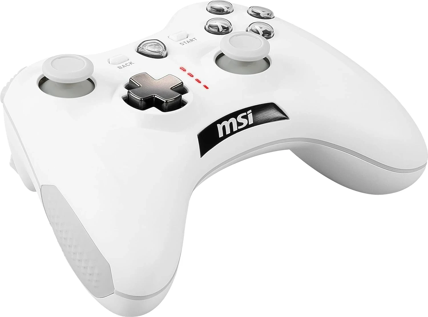 MSI FORCE GC30 V2 White sans-fil Manette de jeu PC et Android, jusqu'à 8h d'utilisation