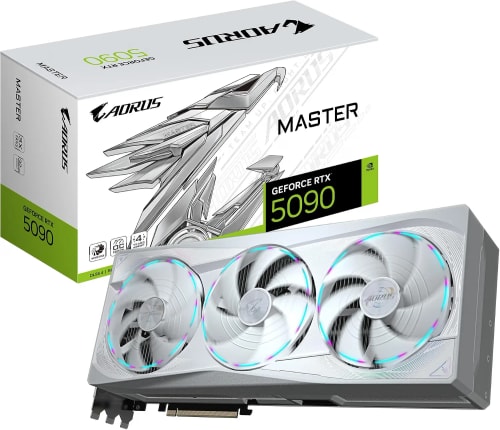 GIGABYTE AORUS GeForce RTX 5090 Master Ice 32G Carte Graphique