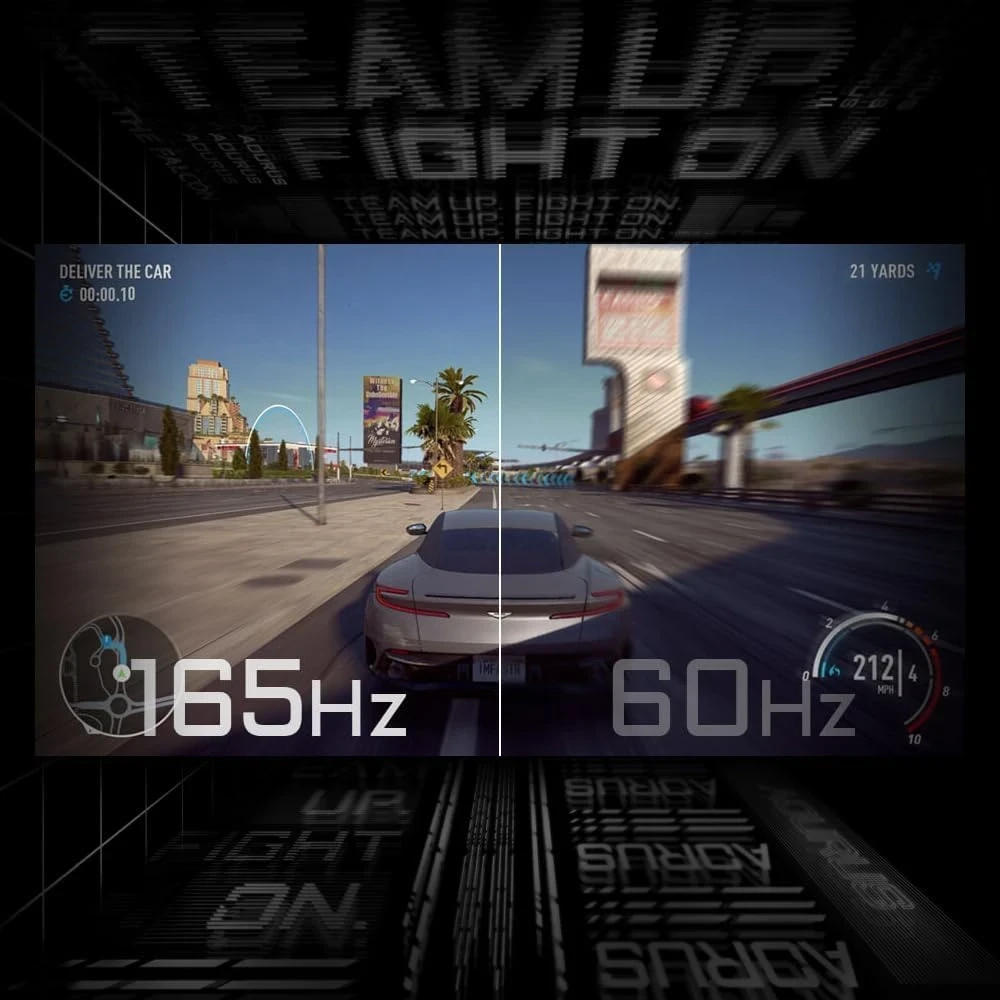  GIGABYTE GS27QC 27" Moniteur de jeu incurvé QHD - 2560 x 1440 (QHD), 165Hz, 1ms, 250 cd/m², FreeSync Premium, prêt pour HDR, HDMI 2.0, DisplayPort 1.4