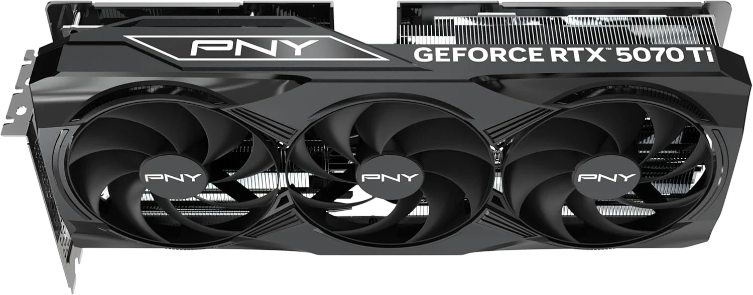 PNY Carte Graphique GEFORCE RTX™ 5070 Ti 16Go Overclocked Triple Fan Plus DLSS 4