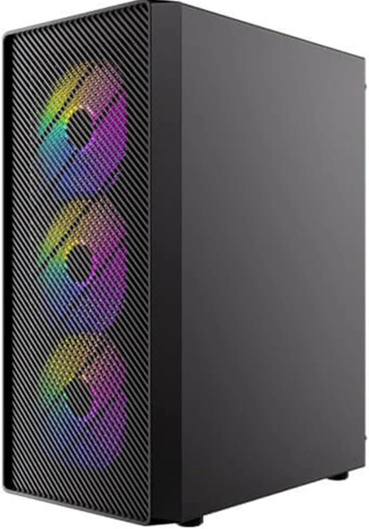 Antec AX26 RGB Elite ATX Boîtier PC de gaming avec 4 ventilateurs RVB Noir