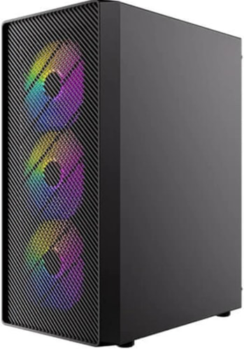 Antec AX26 RGB Elite ATX Boîtier PC de gaming avec 4 ventilateurs RVB Noir