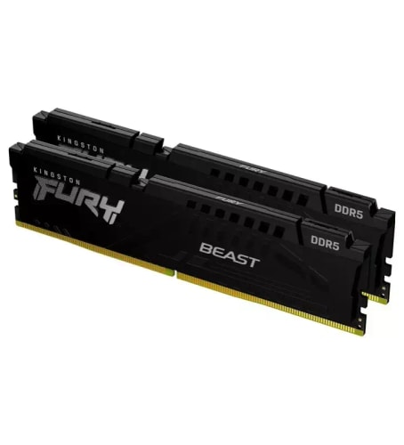 MEMOIRE KINGSTON 32G (2X16G) D5 5200MHZ FURY BEAST RGB XMP