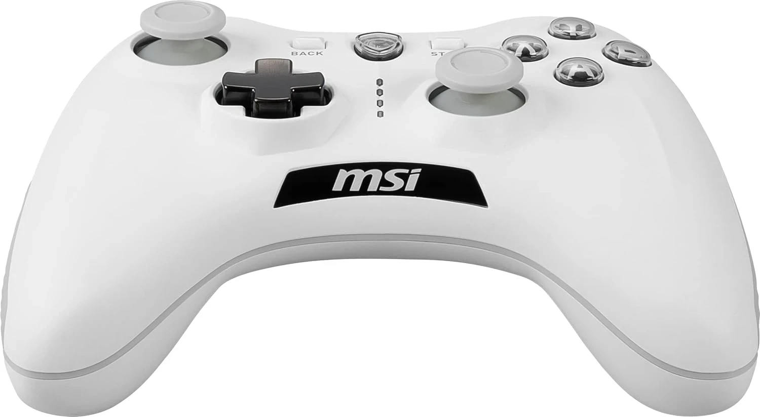 MSI FORCE GC30 V2 White sans-fil Manette de jeu PC et Android, jusqu'à 8h d'utilisation