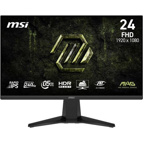 MSI MAG 245F X24 Écran Gaming 24'' FHD - Dalle Rapid IPS 1920 x 1080, 240 Hz / 0,5 ms