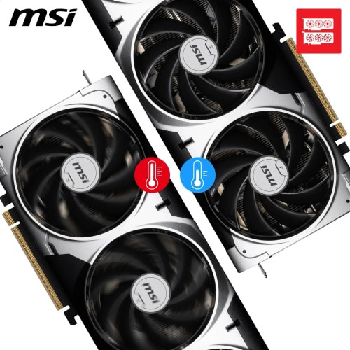 MSI NVIDIA GeForce RTX 5080 16G Ventus 3X OC Carte Graphique - 16 Go GDDR7