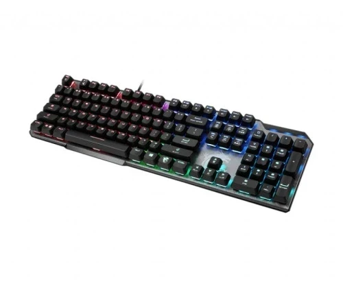 MSI VIGOR GK50 ELITE BOX clavier Gaming USB Français Noir, Métallique