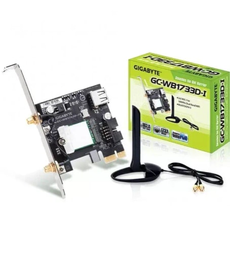 GIGABYTE GC-WB1733D-I - CARTE PCI-E WI-FI AC 1733 MBPS + BLUETOOTH 5