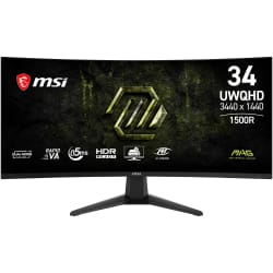 MSI MAG 346CQDF E20 Écran Gaming incurvé 34" UWQHD