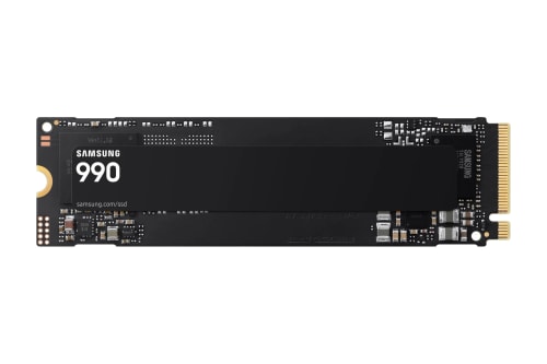 Samsung SSD Interne 990 NVMe M.2 PCIe 4.0 x4 NVMe 2.0, 1 to, 7250 Mo/s, MZ-V9V1T0BW