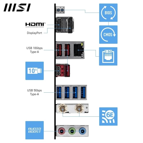 MSI PRO B850-S WIFI6E