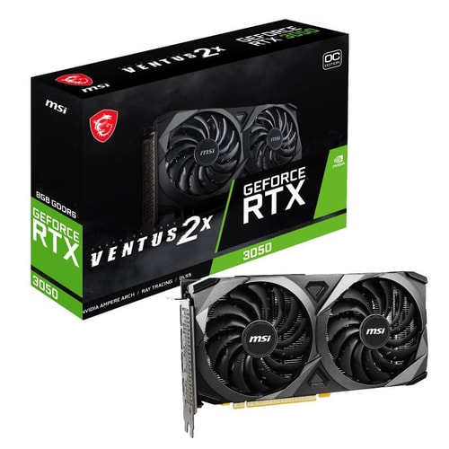 MSI RTX 3050 VENTUS 2X 8G OC