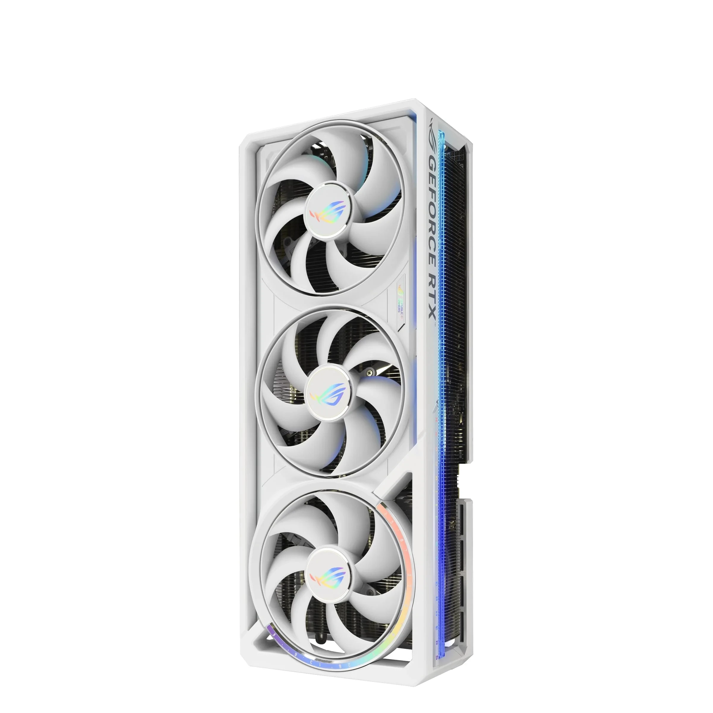 ASUS ROG Astral GeForce RTX 5090 Carte Graphique à Quatre Ventilateurs GDDR7 White OC Edition Gaming (NVIDIA DLSS 4, 3,8 emplacements, PCIe 5.0, 3 x DP 2.1b, 2 x HDMI 2.1b, Blanc, ROG-ASTRAL-RTX5090