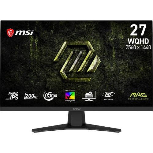 MSI MAG 274QF E20 27" WQHD - Dalle Rapid IPS 2560 x 1440, 200 Hz,