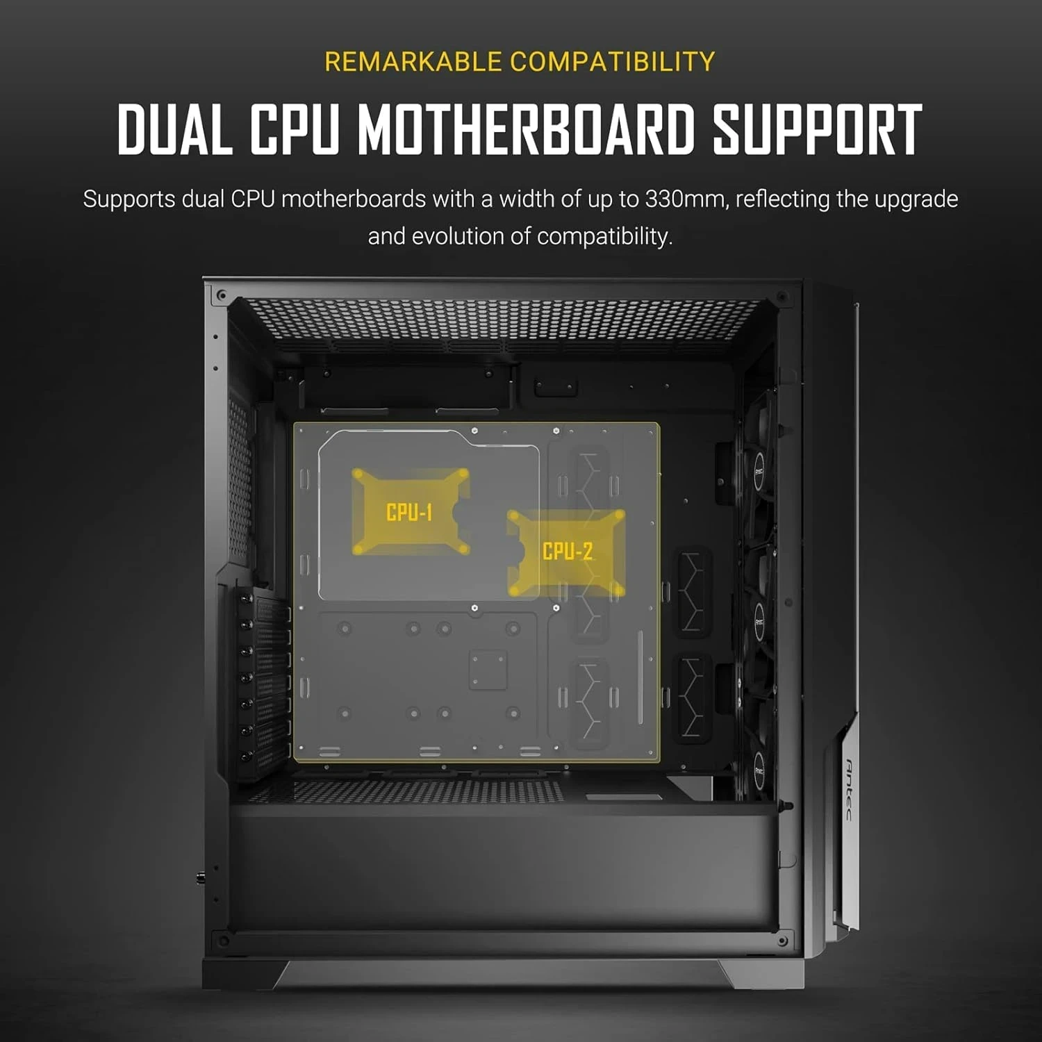 Antec P20CE - Moyen Tour  Silencieux- E-ATX ATX Micro-ATX ITX - USB 3.0 x 2 Type-C