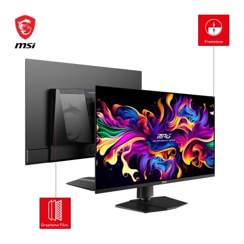 MSI MPG 321URX QD-OLED 4K UHD 31,5" Quantum Dot 3840 x 2160, 240 Hz/0,03 ms, DisplayHDR 400, KVM, RGB - DP 1.4a, HDMI 2.1, USB Type-C
