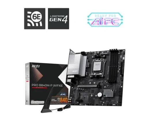 MSI PRO B840M-P WIFI6E