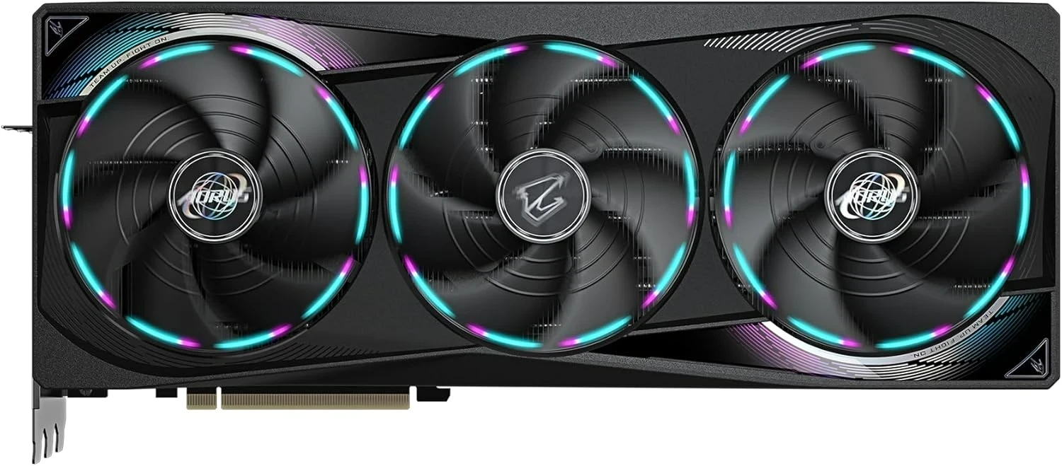 GIGABYTE AORUS GeForce RTX 5080 Master 16G Graphics Card, WINDFORCE Cooling System, 16GB 256-bit GDDR7, GV-N5080AORUS M-16GD Video Card