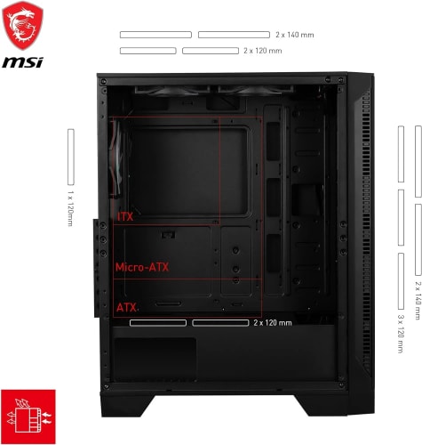 MSI MAG Forge 120A Airflow Noir