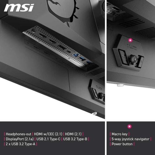 MSI MPG 322URX QD-OLED écran Gaming 31.5 Pouces 4K UHD