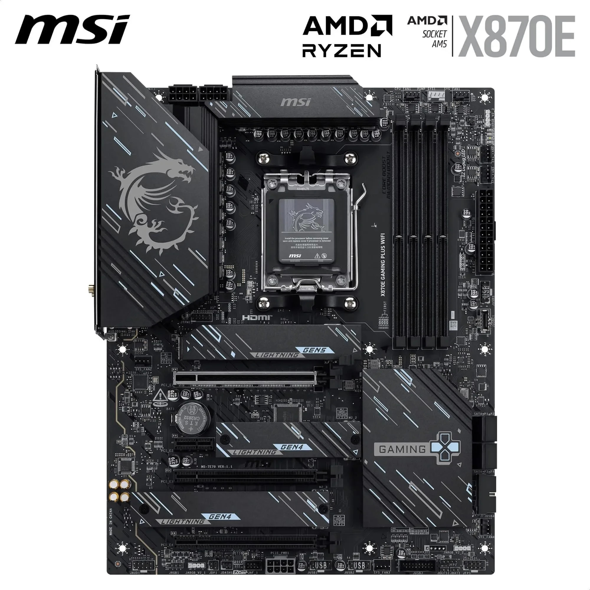 MSI X870E Gaming Plus WiFi Carte mère ATX
