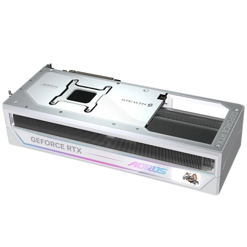 GIGABYTE AORUS GeForce RTX 5090 Stealth Ice 32G Carte Graphique - 32GB GDDR7, 512bit, PCI-E 5.0, 2655MHz Fréquence du cœur, 3 x DP 2.1a, 1 x HDMI 2.1b, NVIDIA DLSS 4, GV-N5090AORUSST ICE-32GD