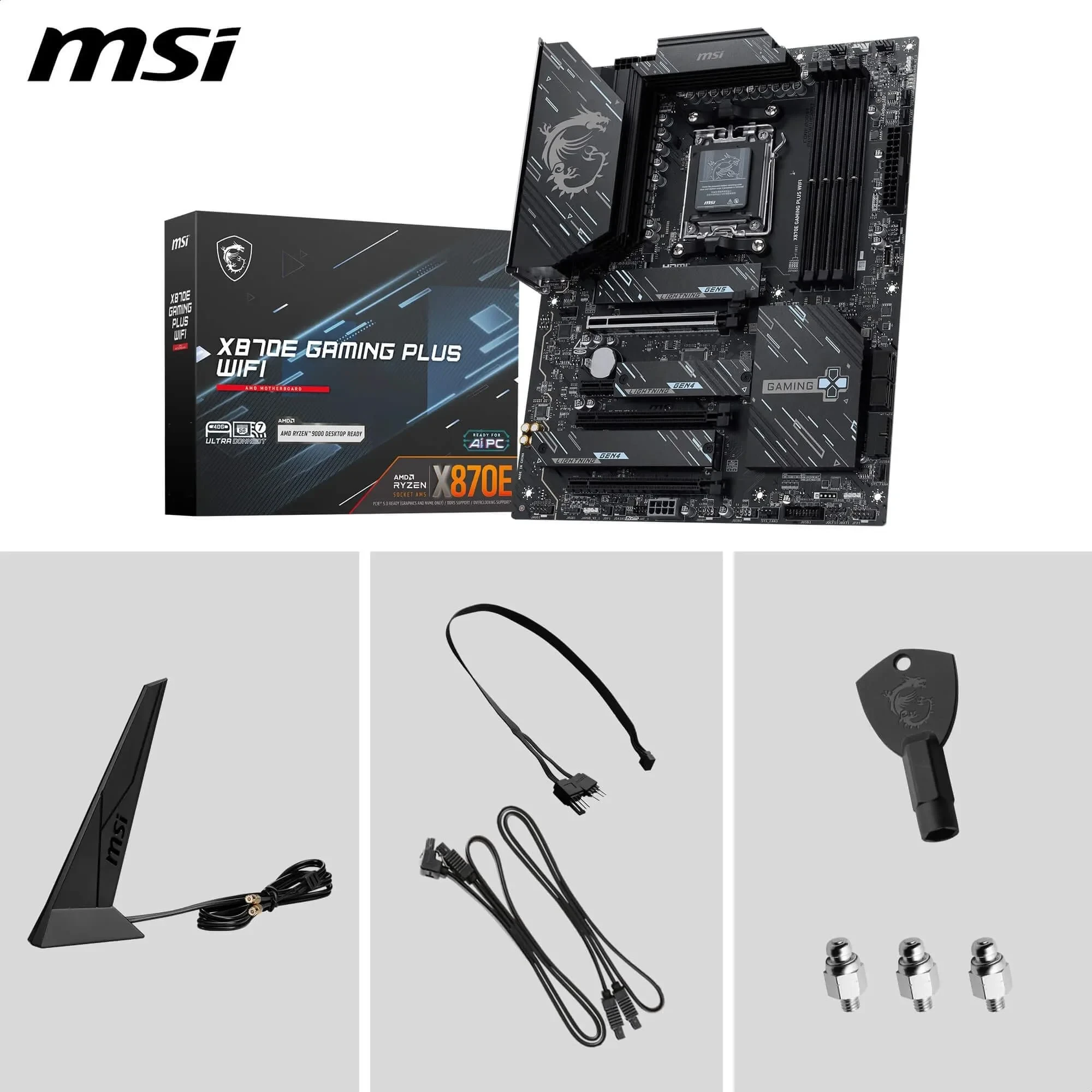 MSI X870E Gaming Plus WiFi Carte mère ATX