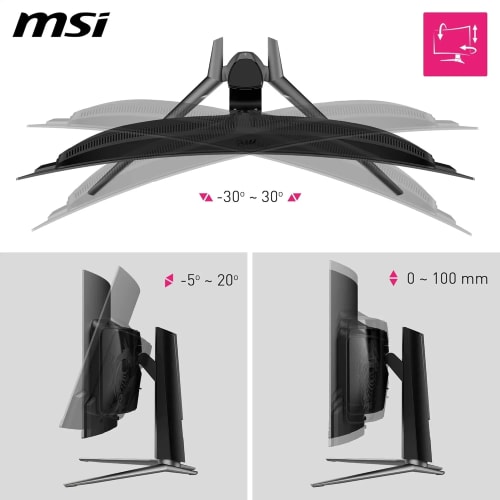 MSI MPG 341CQPX QD-OLED écran Plat de PC 80 cm (31.5") - 240 HZ - 3440 x 1440 Pixels  - TYPE C DP 98W