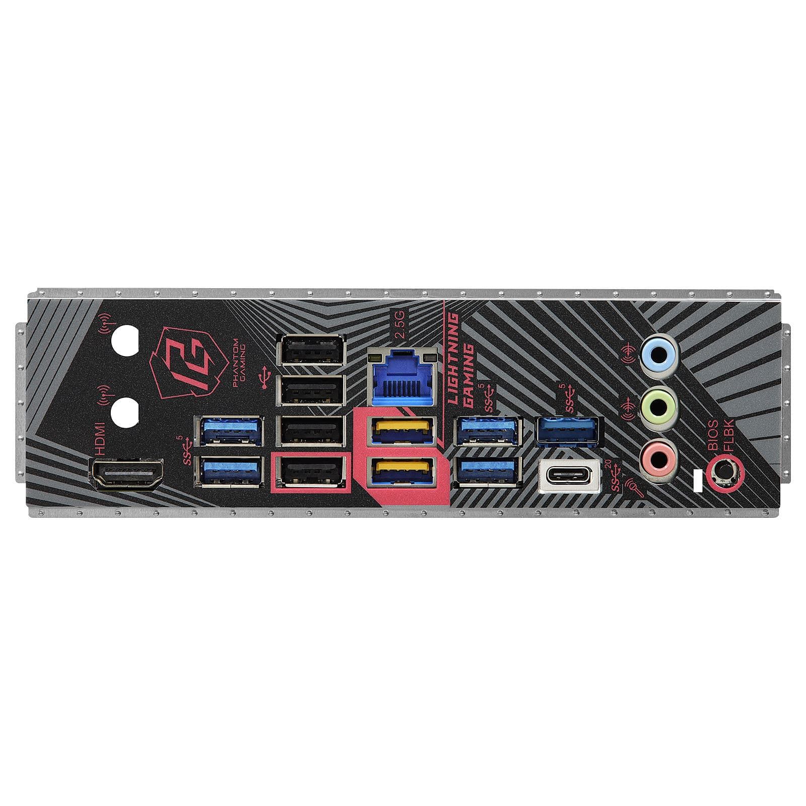 ASROCK B650 PG LIGHTNING - ATX - AM5 - 4x DDR5 - PCIE 5.0 - 3x M.2 - WIFI6