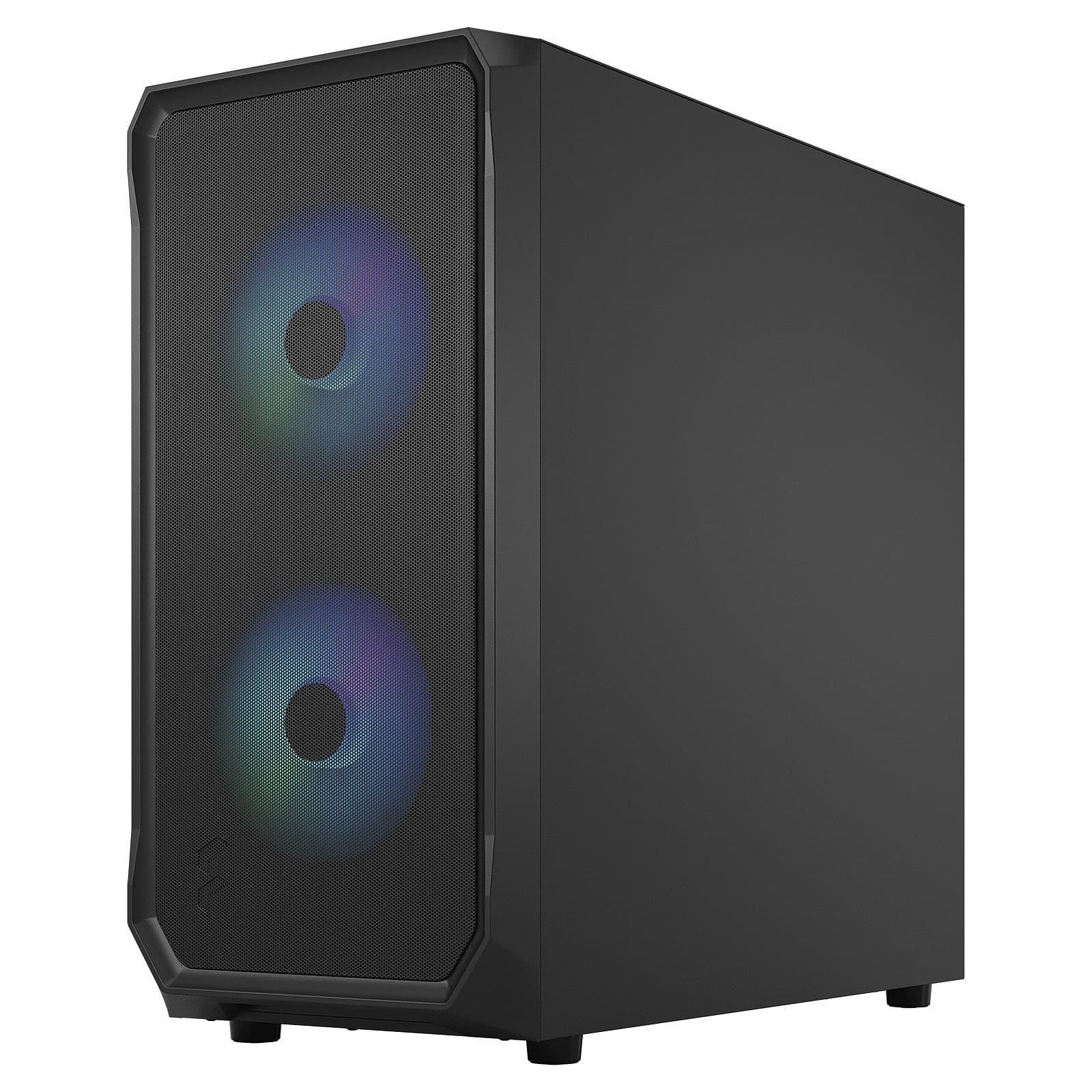 FRACTAL DESIGN FOCUS 2 RGB BLACK TG CLEAR TINT