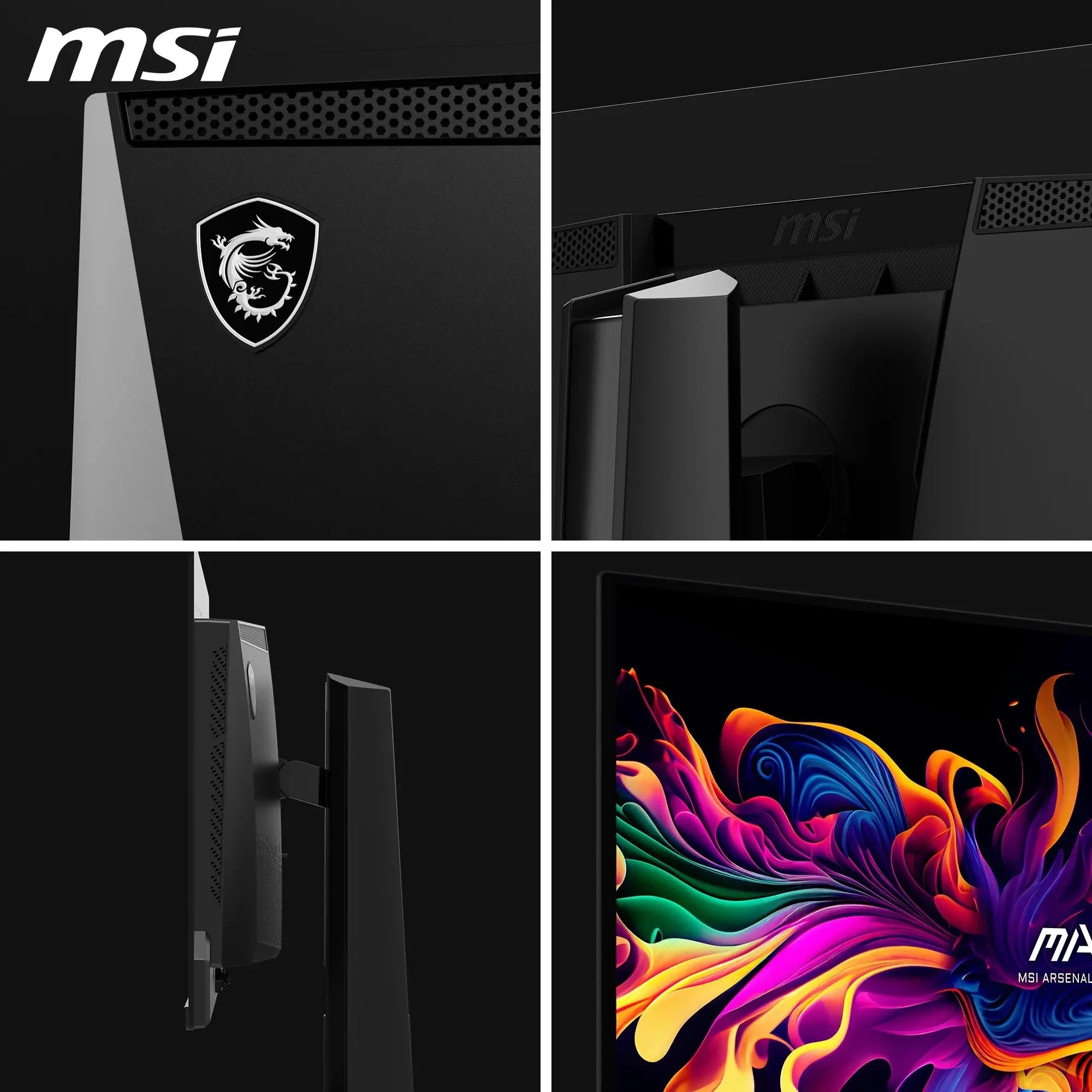 MSI MAG 271QP QD-OLED X28 écran Gaming 27" WQHD - Dalle Quantum Dot OLED 2560 x 1440, 280Hz / 0,03ms, DisplayHDR True Black 400, HDMI 2.1, DP 1.4a, USB-C (PD 15W), Hauteur et Inclinaison réglables,