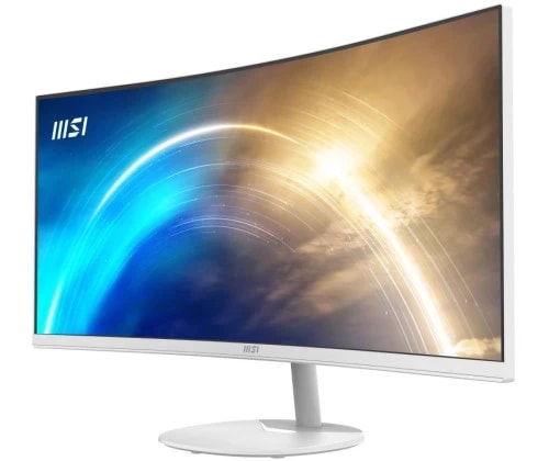 MSI Pro MP341CQW écran plat de PC 86,4 cm (34") 3440 x 1440 pixels UltraWide Quad HD Blanc