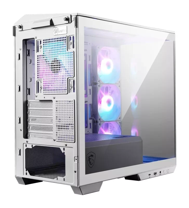 MSI MAG PANO M100R PZ Boîtier PC Micro-ATX  Blanc