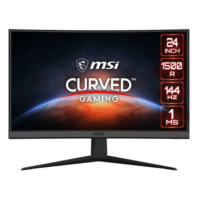ÉCRAN 24" MSI OPTIX G24C6- LED - INCURVÉ- FULL HD (1080P)