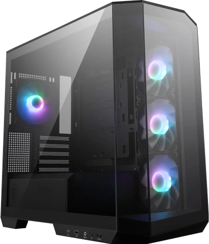 MSI MAG PANO M100R PZ Boîtier PC Micro-ATX  Noir