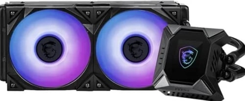 MSI MPG CORELIQUID K240 Kit Watercooling CPU, Pompe LCD avec 2x 120mm ARGB TORX FAN 4.0