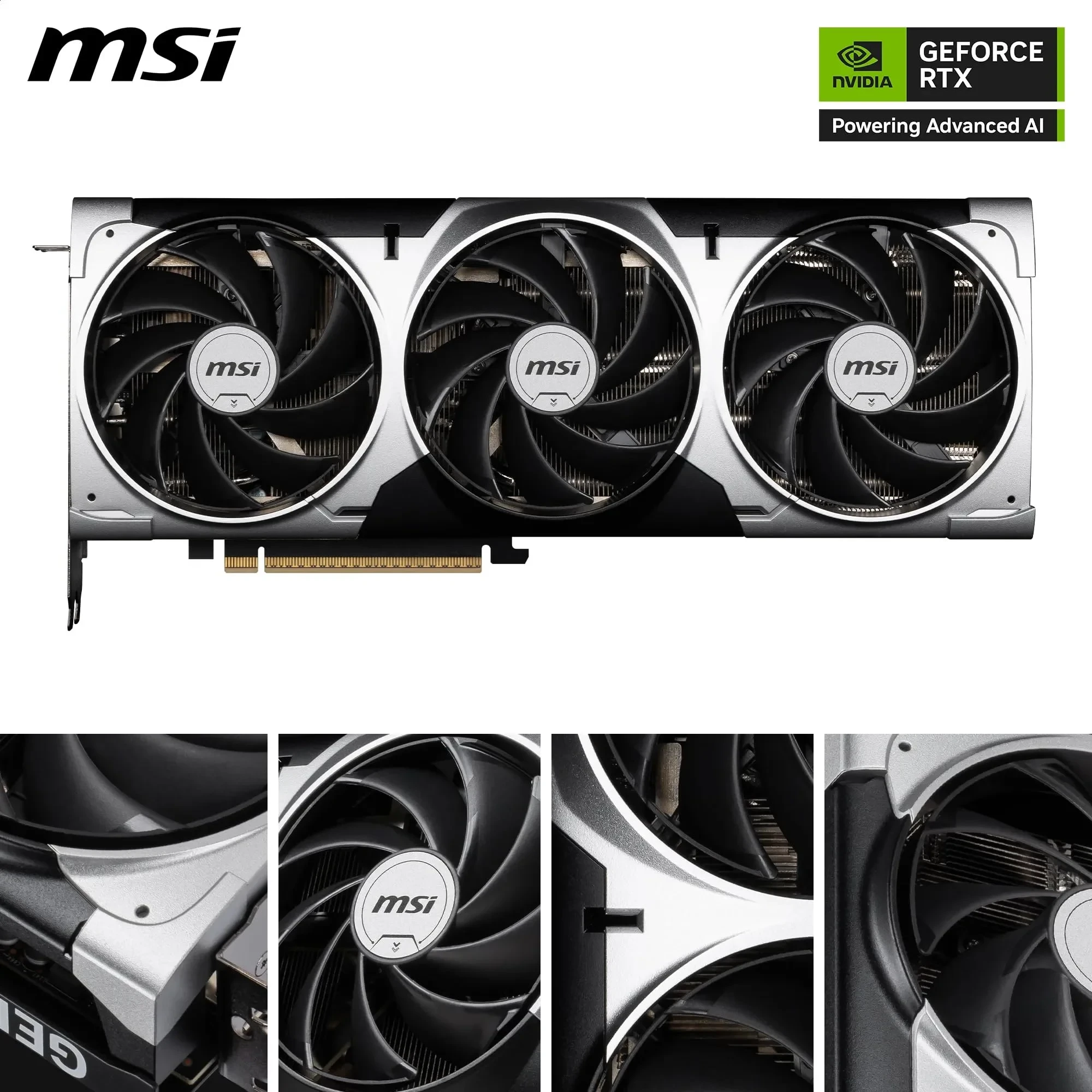 MSI NVIDIA GeForce RTX 5080 16G Ventus 3X OC Carte Graphique - 16 Go GDDR7