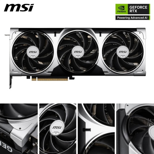 MSI NVIDIA GeForce RTX 5080 16G Ventus 3X OC Carte Graphique - 16 Go GDDR7