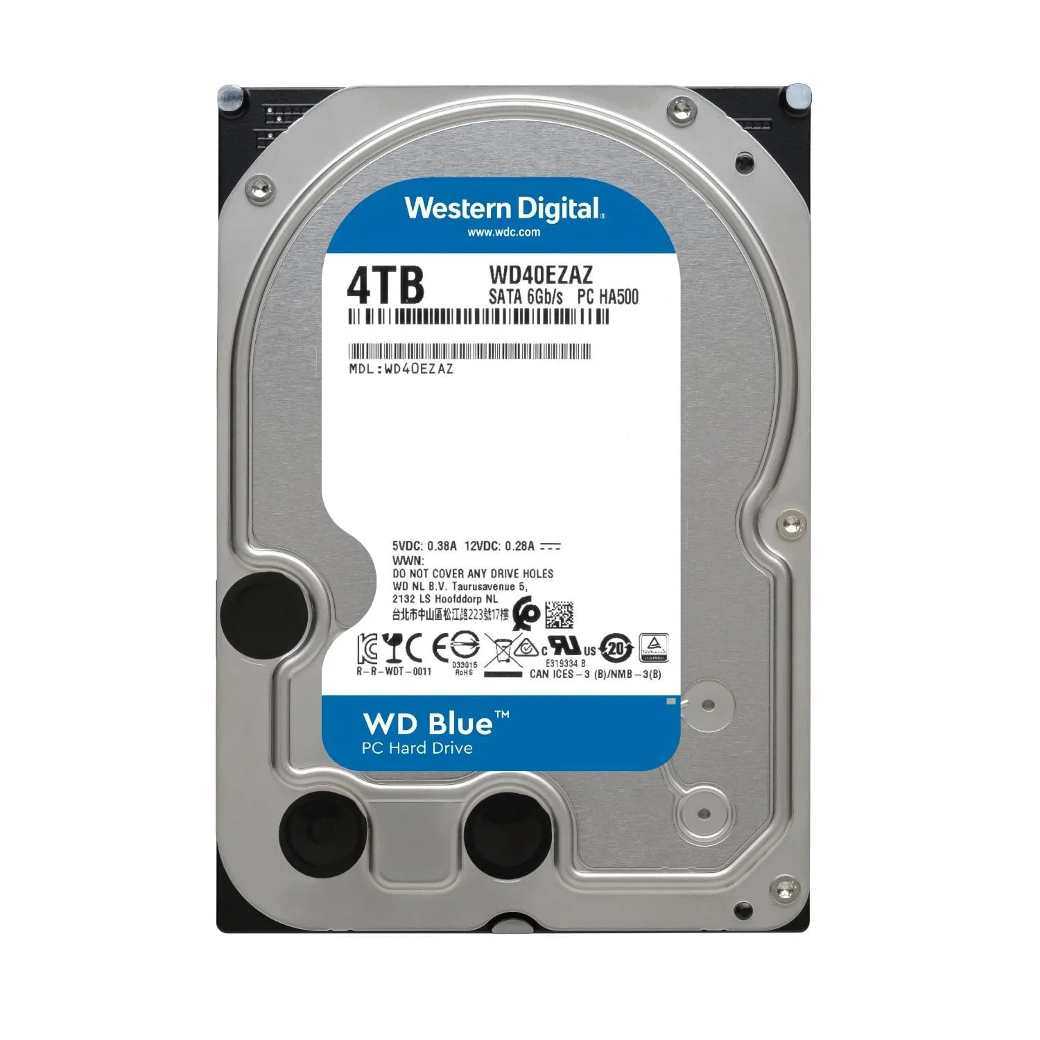 Western Digital Blue 3.5" 4000 Go SATA
