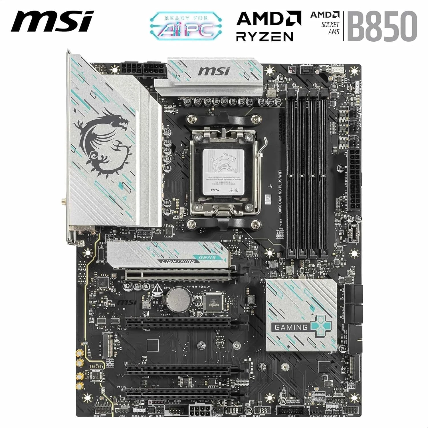 MSI B850 Gaming Plus WiFi7