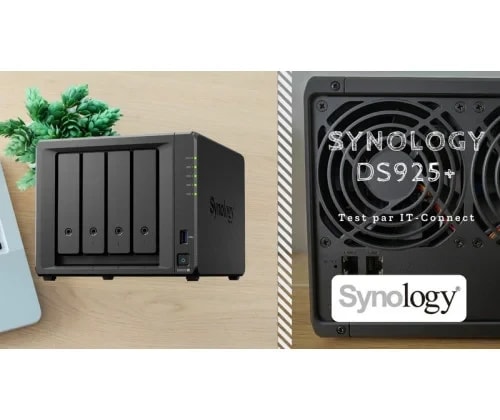 DiskStation DS925+ – NAS à 4 baies avec 2,5 GbE, extensible jusqu'à 9 baies, cache SSD M.2 NVMe