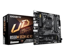 WIMOTIC | Kit d'évolution PC - Ryzen 5 5500 - Gigabyte B550M DS3H AC WIFI + Bluetooth- 16 Go 3200 MHz, Assemblée et testé