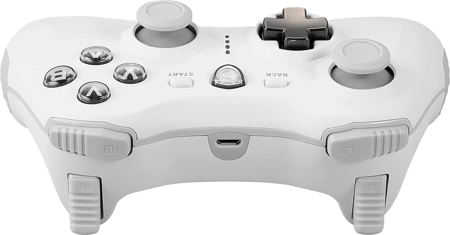 MSI FORCE GC30 V2 White sans-fil Manette de jeu PC et Android, jusqu'à 8h d'utilisation