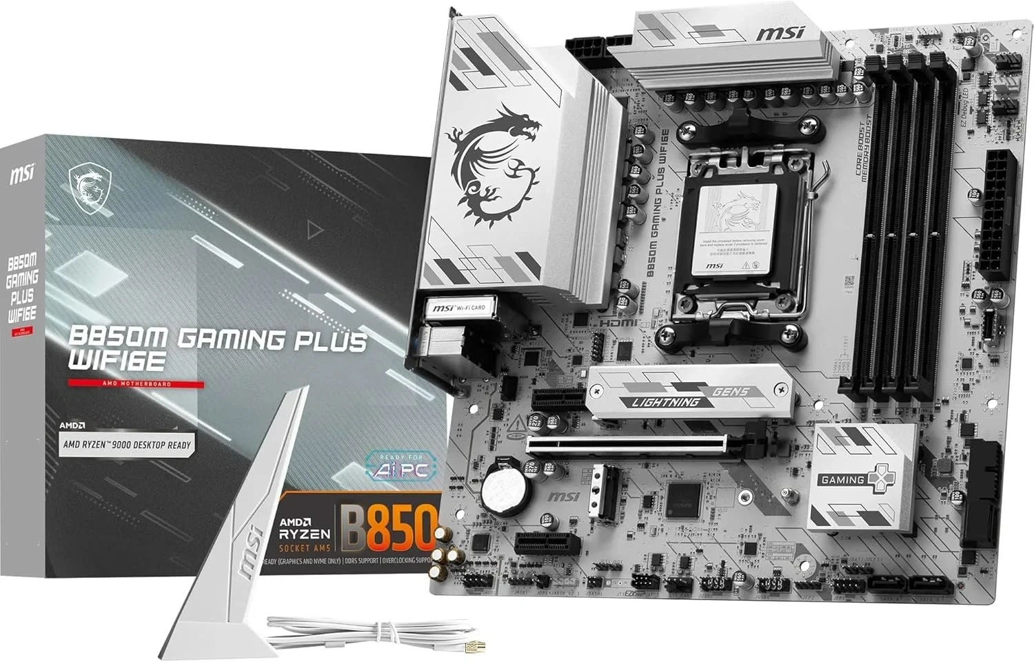 MSI B850M Gaming Plus WIFI6E 