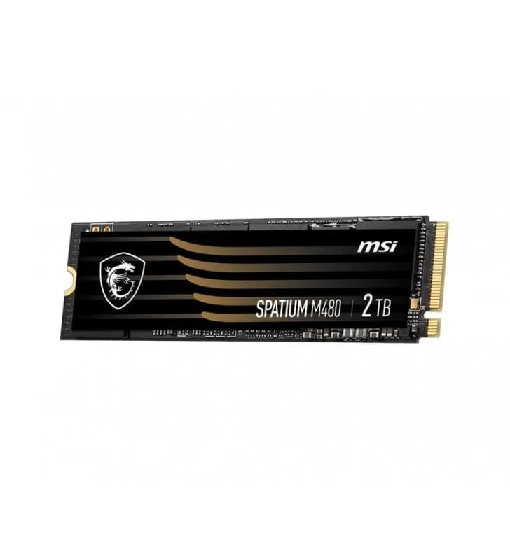 MSI SSD 2 To SPATIUM M480 PCIe 4.0 NVMe M.2