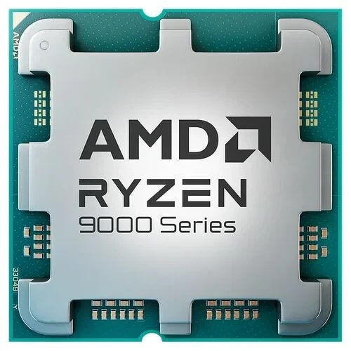 AMD Ryzen 5 9600X Processeur (Integrated Radeon Graphique Intégré, 6 Coeurs/12 Threads, 65W TDP, Socket AM5) Version Tray