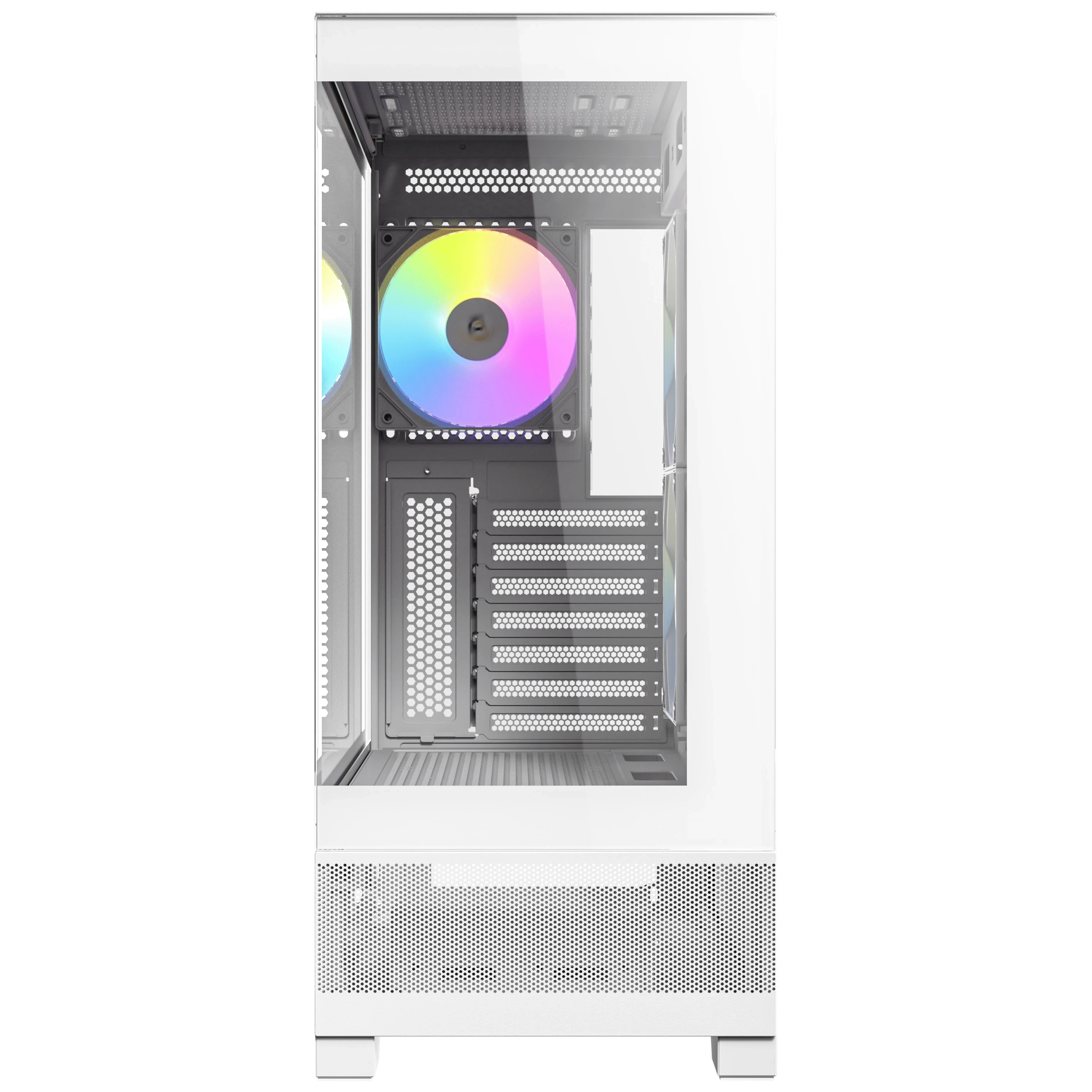 Antec CX700 ARGB Blanc - Boîtier PC Gaming avec 4 ventilateurs ARGB Blanc