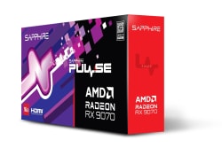 Sapphire Pulse AMD Radeon™ RX 9070 Gaming 16GB Dual HDMI/Dual DP