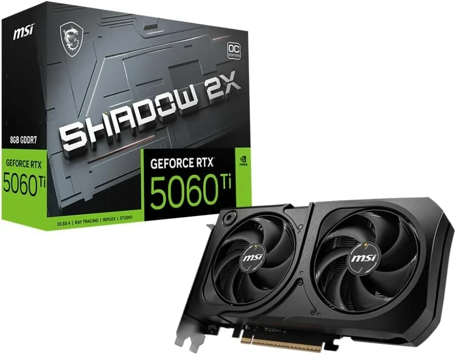 MSI RTX 5060Ti 8G OC SHADOW 2X 