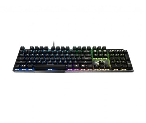 MSI VIGOR GK50 ELITE BOX clavier Gaming USB Français Noir, Métallique